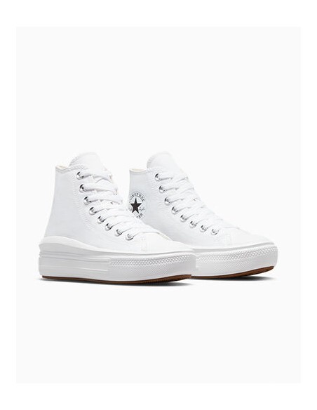 Zapatilla Converse Mujer Chuck Taylor All Star Move Platform Blanca