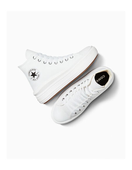 Zapatilla Converse Mujer Chuck Taylor All Star Move Platform Blanca