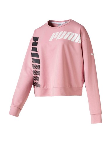 Sudadera Puma Crew Sweat Bridal Rosa