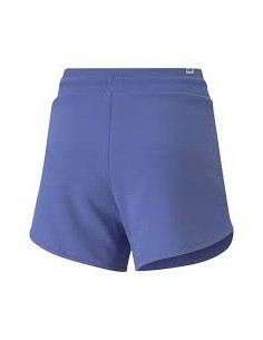 Shorts Puma Mujer Rebel 4" High Waist Azul 2