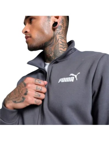 Chándal Puma Hombre Clean Sweat Gris