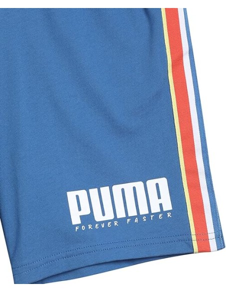 Shorts Alpha Jersey Puma Junior Azul