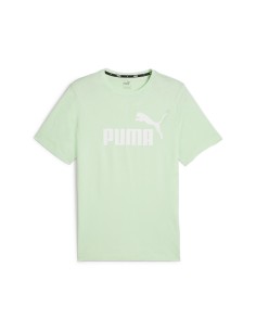 Camiseta Puma Hombre Logo Verde