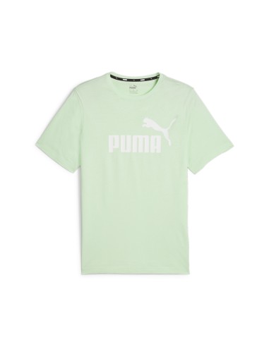 Camiseta Puma Hombre Logo Verde