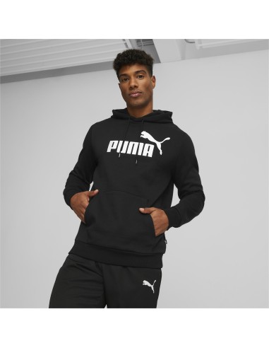 Sudadera Puma Hombre Ess Big Logo Negra