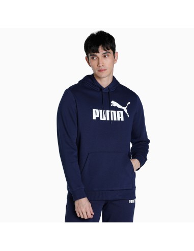 Sudadera Puma Hombre Ess Big Logo Marino