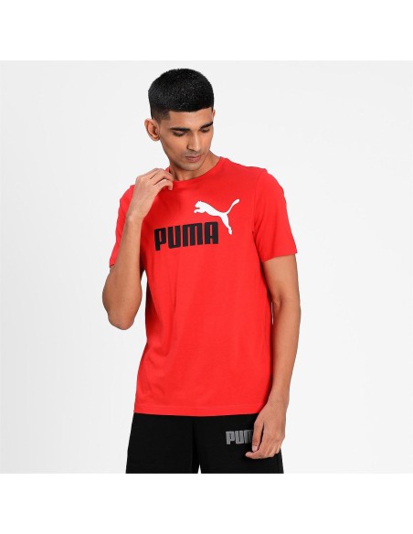 Camiseta Puma Ess+ 2 Roja