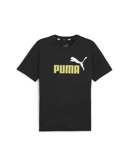 Camiseta Puma Logo Negra