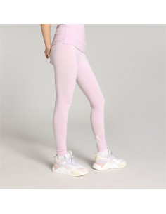 Malla Puma Mujer Ess Logo Rosa 2