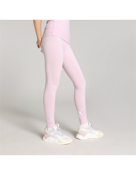 Malla Puma Mujer Ess Logo Rosa