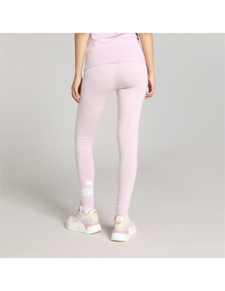 Malla Puma Mujer Ess Logo Rosa