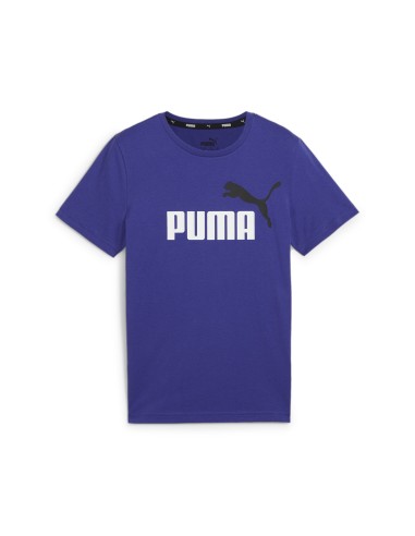 Camiseta Puma Niño Ess+2 Col Logo Azul