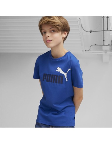 Camiseta Puma Niño ESS+2 Col Logo Azul