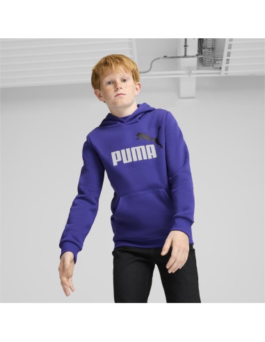 Sudadera Puma Niño Ess+2 Col Big Logo Azul