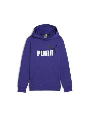 Sudadera Puma Niño Ess+2 Col Big Logo Azul