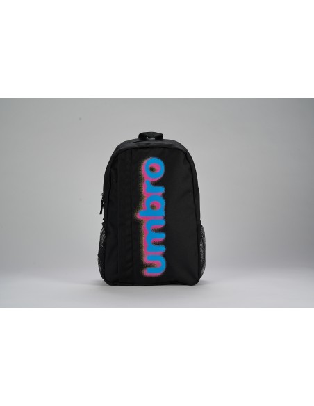 Mochila Umbro Stratus Backpack Black / Atomic Blue / Multi