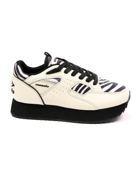 Zapatilla Umbro Mujer Elite Mundial Luxe Blanca