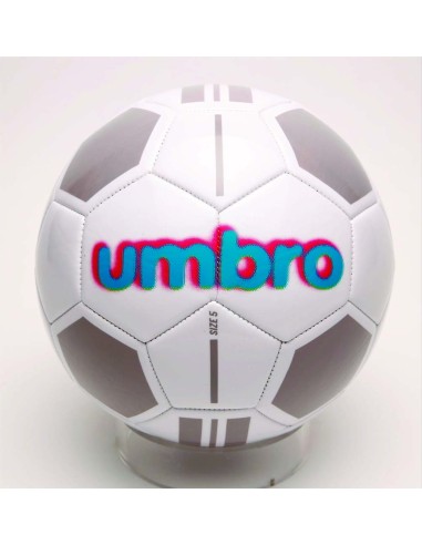 Balón de Fútbol Umbro Stratus White / Atomic Blue / Multi