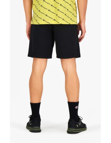 Short Rainbow Script Logo Sweat Negro 