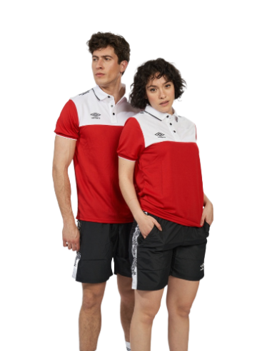 Polo Victoria Umbro Junior Rojo Blanco