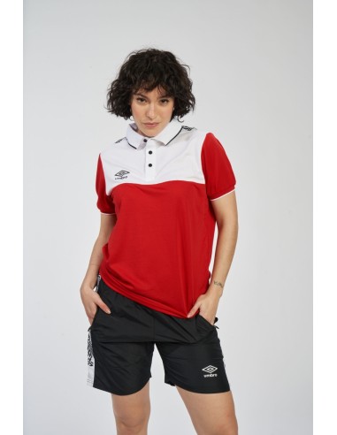 Polo Victoria Umbro Junior Rojo Blanco