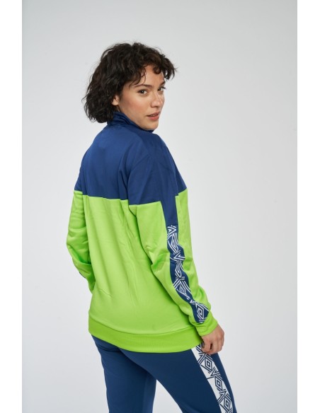 Chaqueta Nyassa Umbro Junior Verde / Azul Marino