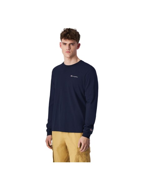 Camiseta Champion Hombre Crewneck Marino