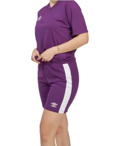 Shorts Mulenda Umbro Junior Morado / Blanco