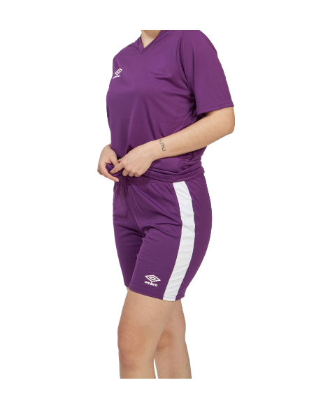 Shorts Mulenda Umbro Junior Morado / Blanco