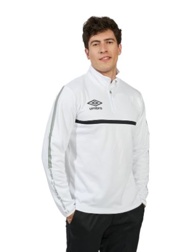 Sudadera Lunda Umbro Junior Blanca