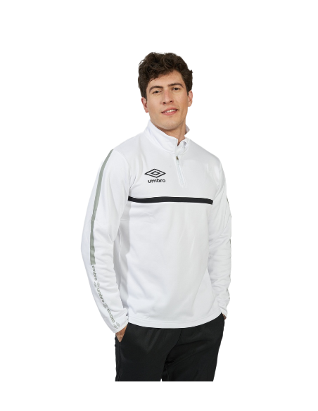 Sudadera Lunda Umbro Junior Blanca