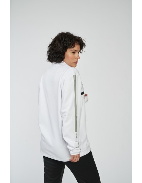 Sudadera Lunda Umbro Junior Blanca
