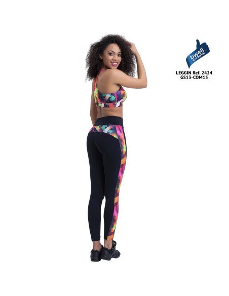 Malla Happy Dance Mujer Negra