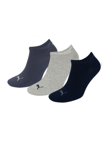 Calcetín Puma Azul / Gris / Negro Hombre