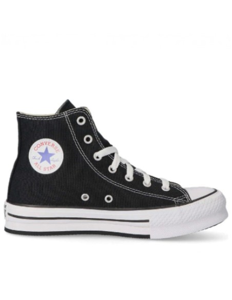 Zapatilla Converse Mujer Chuck Taylor All Star Eva Lift Canvas Platform Negra