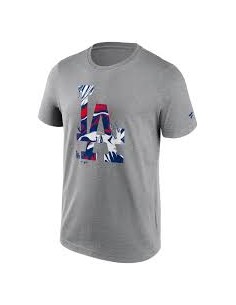 Camiseta Fanatics Los Angeles Dodgers Gris