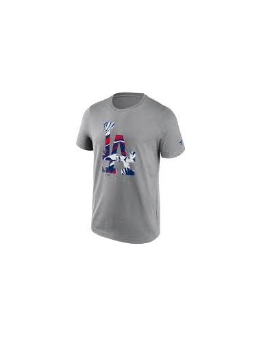 Camiseta Fanatics Los Angeles Dodgers Gris