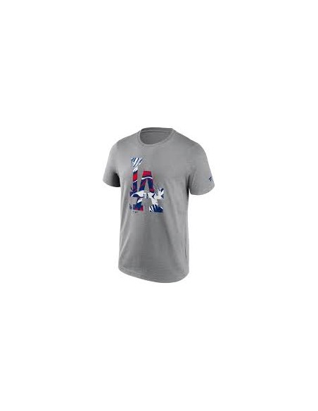 Camiseta Fanatics Los Angeles Dodgers Gris