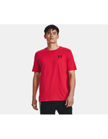 Camiseta Under Armour Hombre Sportstyle Roja