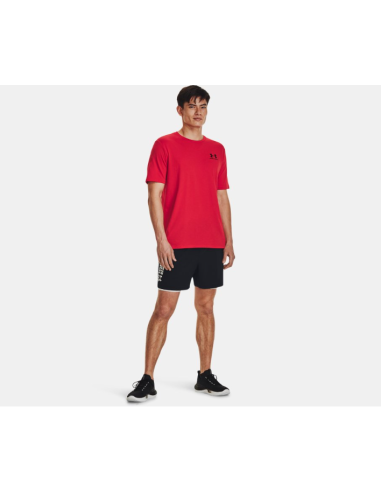 Camiseta Under Armour Hombre Sportstyle Roja