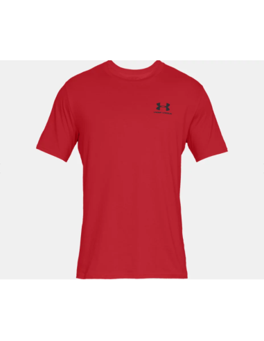 Camiseta Under Armour Hombre Sportstyle Roja