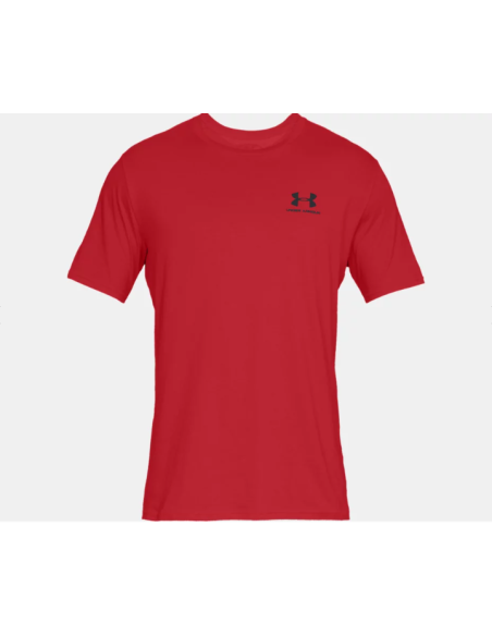 Camiseta Under Armour Hombre Sportstyle Roja