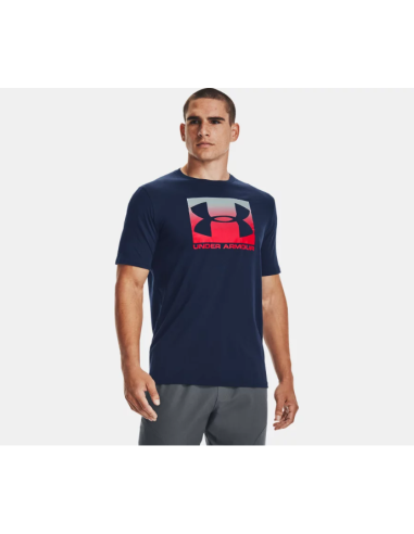 Camiseta Under Armour Hombre Boxe3d Sportstyle Marino