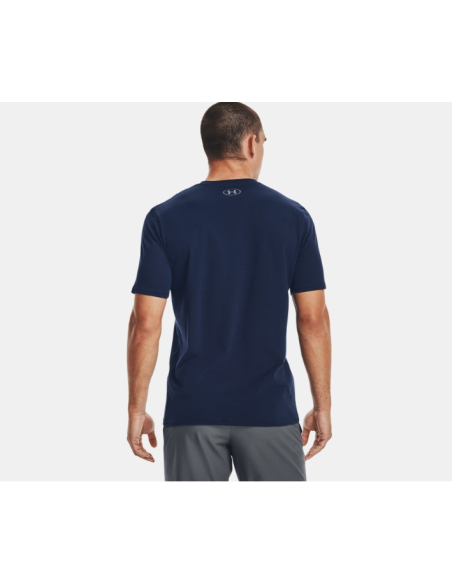 Camiseta Under Armour Hombre Boxe3d Sportstyle Marino