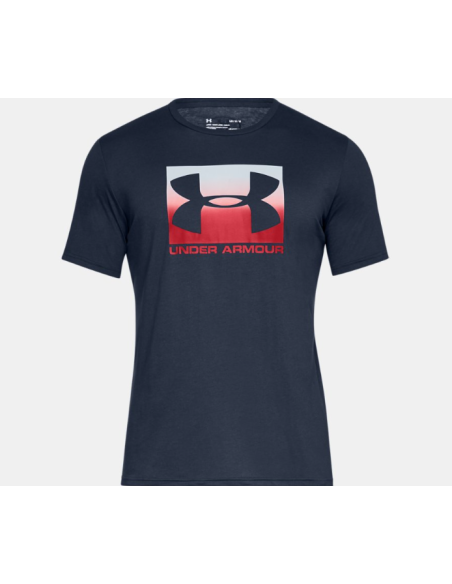 Camiseta Under Armour Hombre Boxe3d Sportstyle Marino