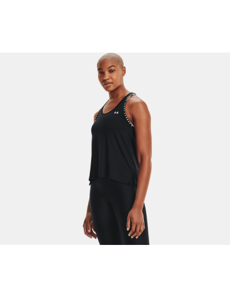 Camiseta Under Armour Mujer Knockout Tank Negra