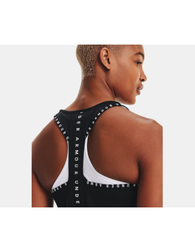 Camiseta Under Armour Mujer Knockout Tank Negra