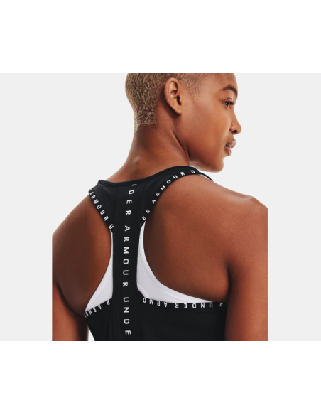 Camiseta Under Armour Mujer Knockout Tank Negra