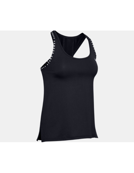 Camiseta Under Armour Mujer Knockout Tank Negra