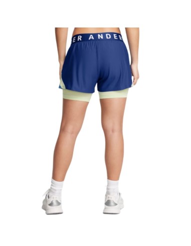 Short Under Armour Mujer Play Up 2 In 1 Azul